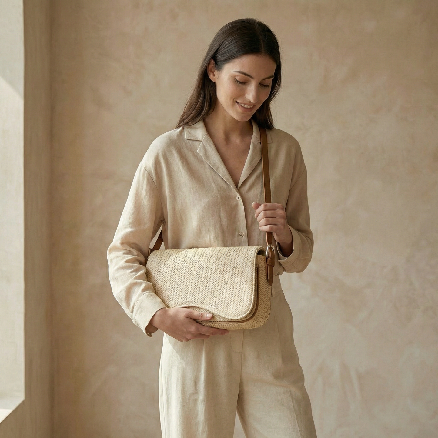 The Straw Handbag